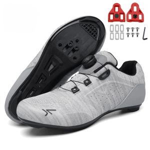 Snknow Big Bike Shoes Ultra-light, Light Grey, Mesh