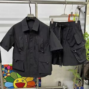Snknow Korean Fashionable Shorts Set, Black, Cotton